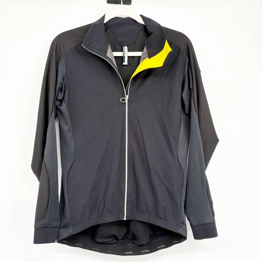 Assos Switzerland‎ ProfBlack Series Technical Full Zip Cycling Jersey Jacket XL